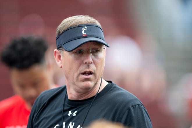 Cincinnati head coach Scott Satterfield