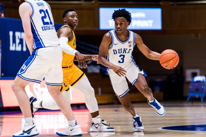 Jeremy Roach gave Duke four assists and two steals off the bench.
