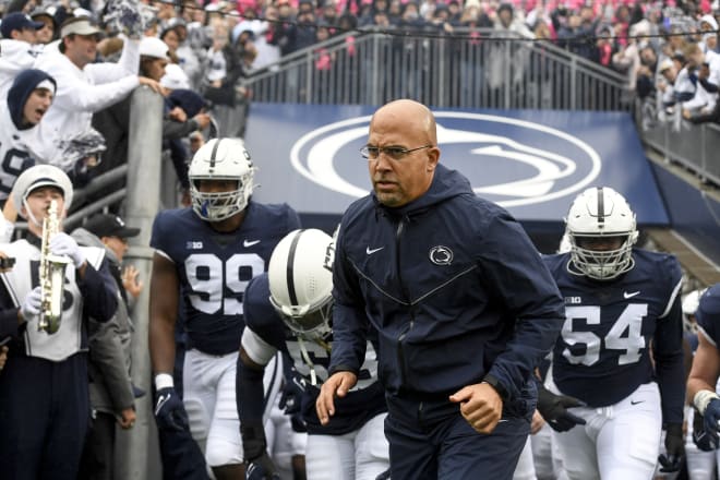 Penn State football head coach James Franklin is 5-2 heading into Saturday night's game at No. 5 Ohio State