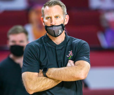 Alabama basketball head coach Nate Oats. Photo | Getty Images