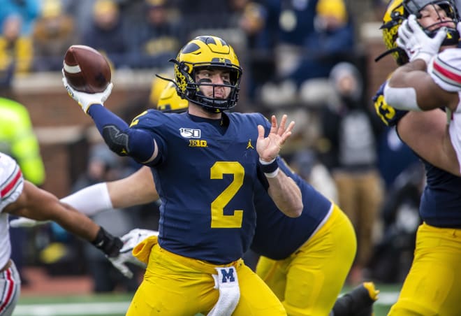 Michigan Wolverines football senior quarterback Shea Patterson will play his final game as a Wolverine on Jan. 1.