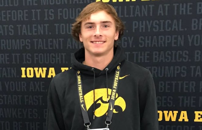 Humboldt native Jamison Heinz will be walking on at the University of Iowa next year.
