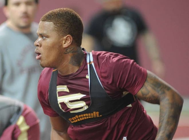 Fourth Quarter Drills earlier this month allowed Francois' red hair to be on display.