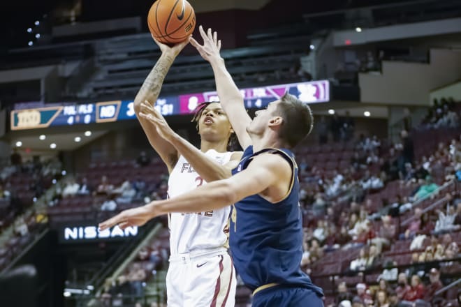 Freshman Cameron Corhen has played 29 minutes or more in nine games. He has 16 points in back-to-back games for FSU.