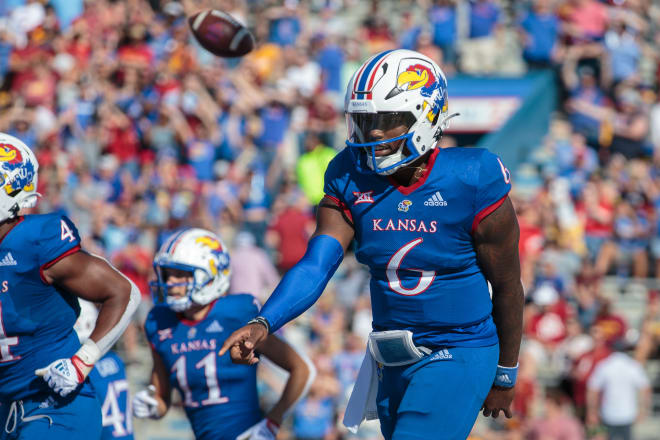 Kansas QB Jalon Daniels is a key player to watch in Wednesday's Liberty Bowl matchup.