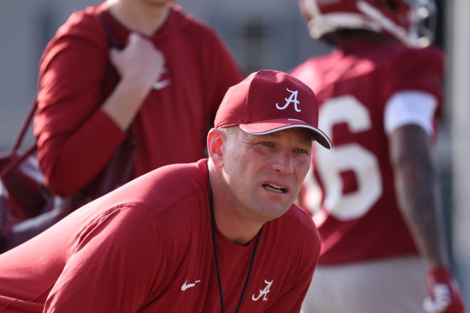 Alabama football coach Kalen DeBoer. Photo | Alabama Athletics 