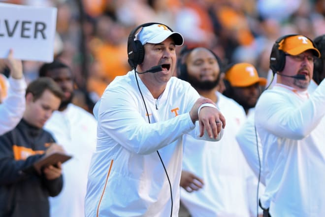 Jeremy Pruitt enters his second year as head coach at Tennessee.