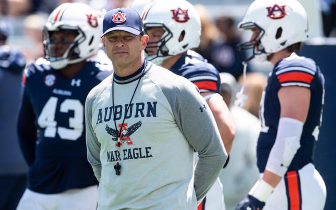 Bryan Harsin enters his second fall camp at Auburn.