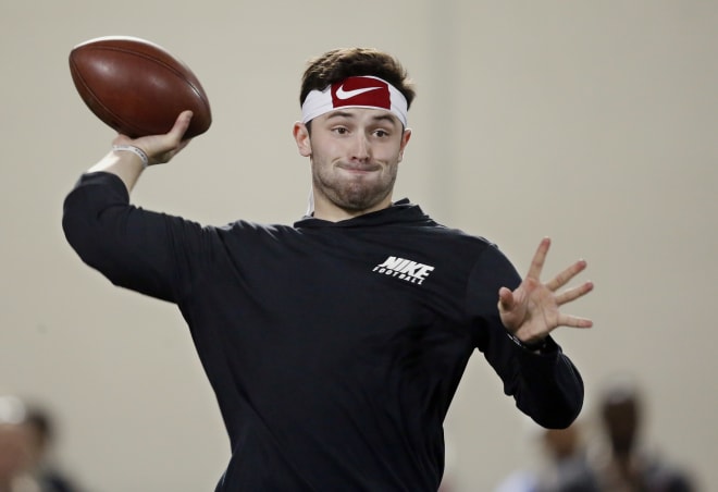 Oklahoma QB Baker Mayfield on Preparing for NFL Draft - Sports Illustrated