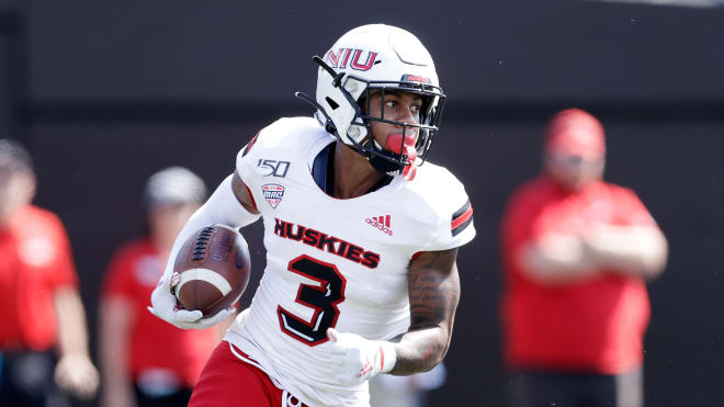 Northern Illinois Huskies football running back Tyrice Richie averaged 11.4 yards per catch last season.