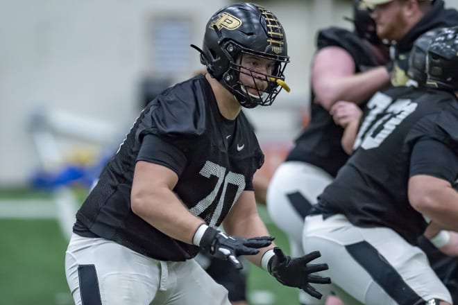 Back issues have ended the Purdue career of offensive tackle Will Bramel.