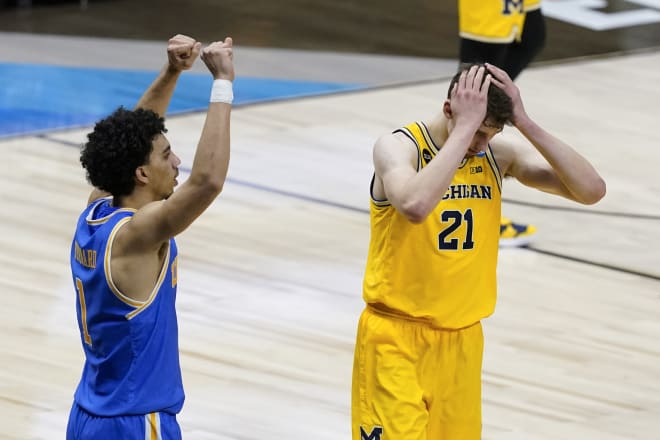 Michigan Wolverines basketball sophomore Franz Wagner made just one of his 10 shot attempts against UCLA in the Elite Eight.