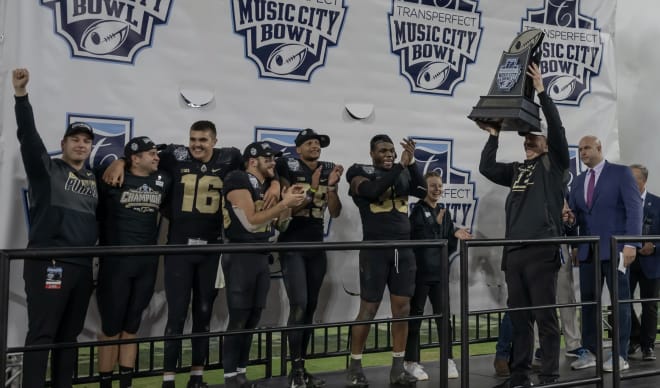 Purdue coach Jeff Brohm
