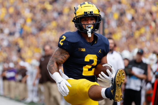 Michigan Wolverines football running back Blake Corum