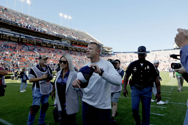 Fare thee well, Bryan Harsin. Those hit pieces likely don't sting when you're walking with -- what is it? -- $20ish million and you're a leading candidate at Arizona State. What a sordid tale that has been spun on the Plains. 