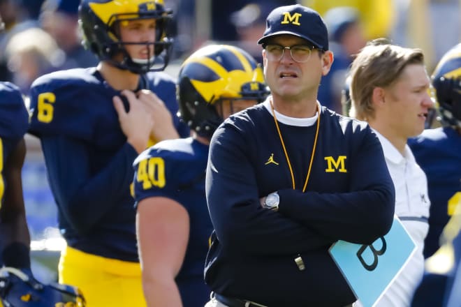 Jim Harbaugh says every game is a championship game, but this upcoming week might mean a little extra.