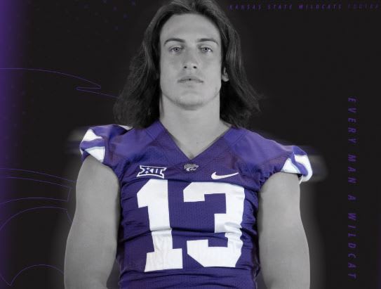 Linebacker Gavin Potter is the newest Kansas State commit. 