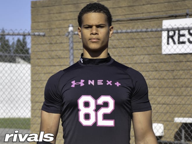 Notre Dame offered 2025 defensive end target Matthew Johnson last week. The 6-foot-5, 220-pound three-star recruit attends Concord (Calif.) De La Salle, where the Irish have pulled several recruits from in the past. 