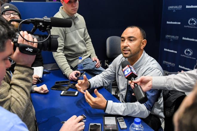 Stubblefield was introduced to the media during February's late-signing day event at Beaver Stadium.
