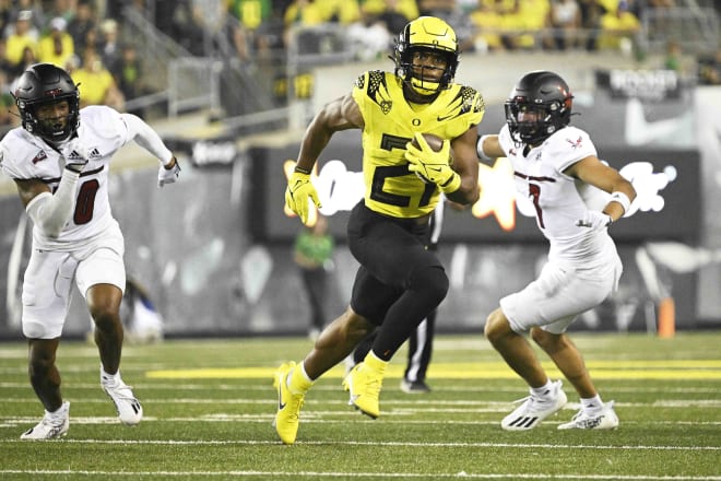 Former Oregon RB Byron Cardwell (USA Today Sports)