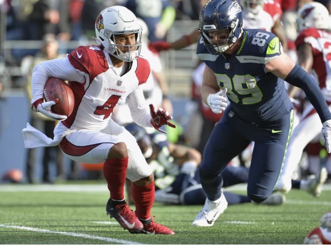 Rondale Moore loses a shirt but gains a TD for the Cardinals! 