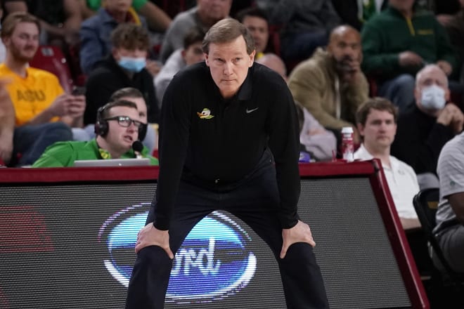 Oregon head coach Dana Altman