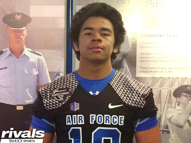 Air Force commit Jordan Johnson is scheduling to visit Army West Point
