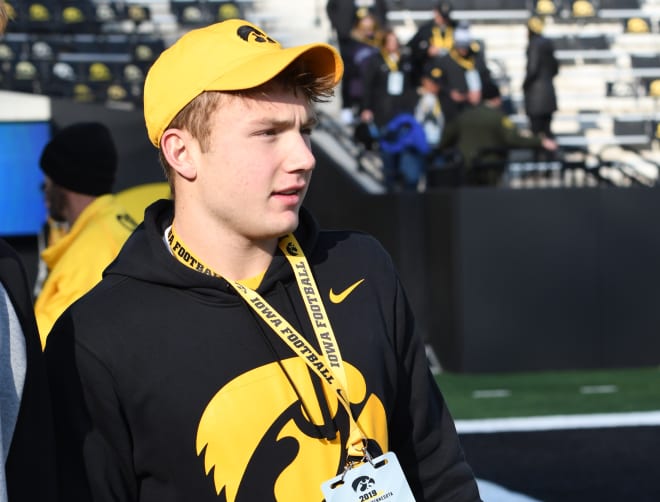 In-state wide receiver Jack Johnson will be joining the Iowa Hawkeyes as a preferred walk-on next year.