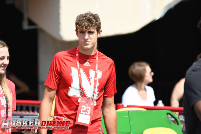 Nebraska TE commit Ben Brahmer