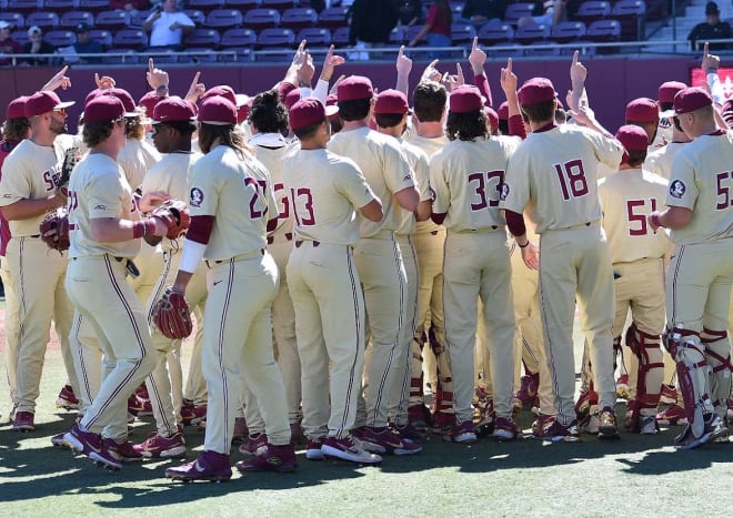 Youth Colosseum #1 Garnet Florida State Seminoles Bam-Bam Baseball