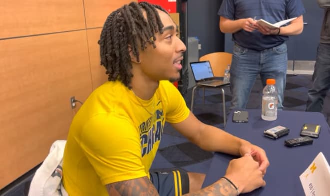 Michigan Wolverines basketball freshman Frankie Collins continues to improve. 
