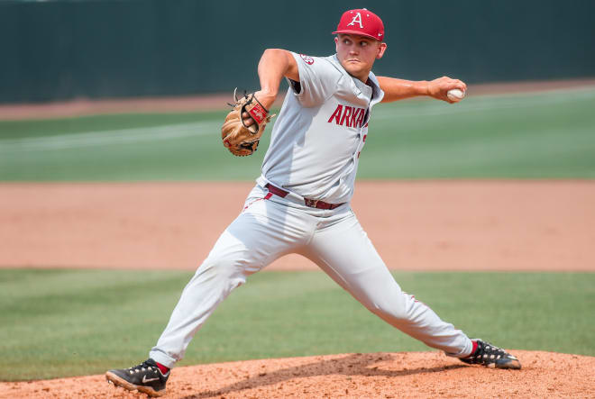 Arkansas baseball adds a pitcher in the transfer portal
