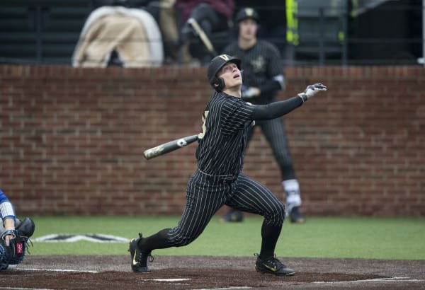 Pat DeMarco's first-inning homer set the tone for Vanderbilt on Saturday.