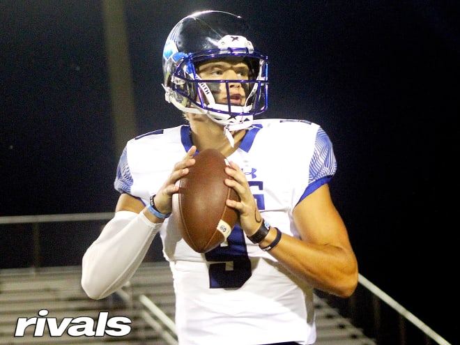 Rivals100 quarterback JJ McCarthy has signed with Michigan Wolverines football recruiting, Jim Harbaugh.