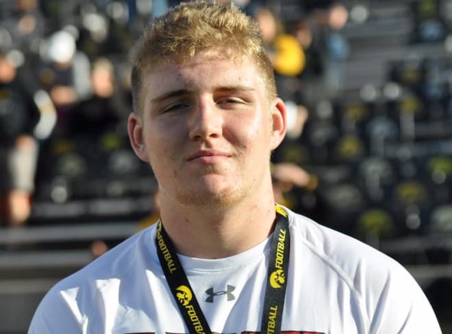 Class of 2019 offensive lineman Will Putnam added an offer from Iowa today.