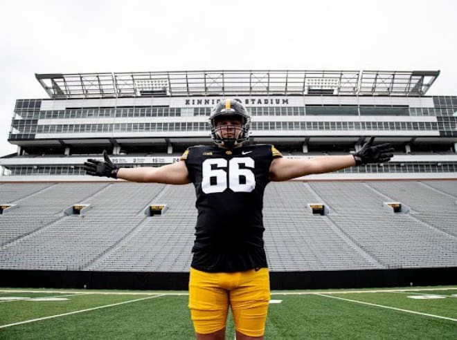 William Nolan is the most recent commit in Iowa's 2024 recruiting class. 