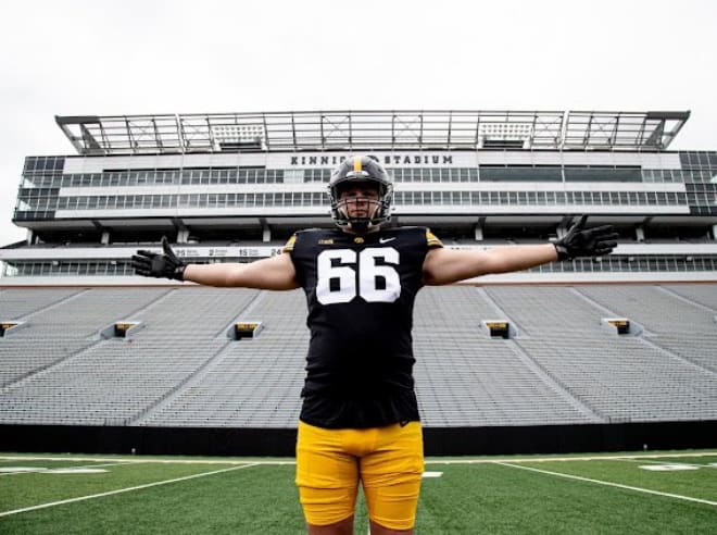 Will Nolan is officially a Hawkeye.