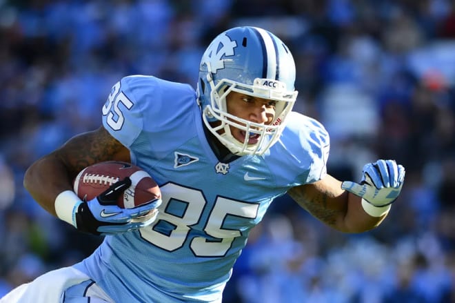 Eric Ebron was electric, productive & one of the best tight ends in Carolina history, not to mention is a good pro, too.