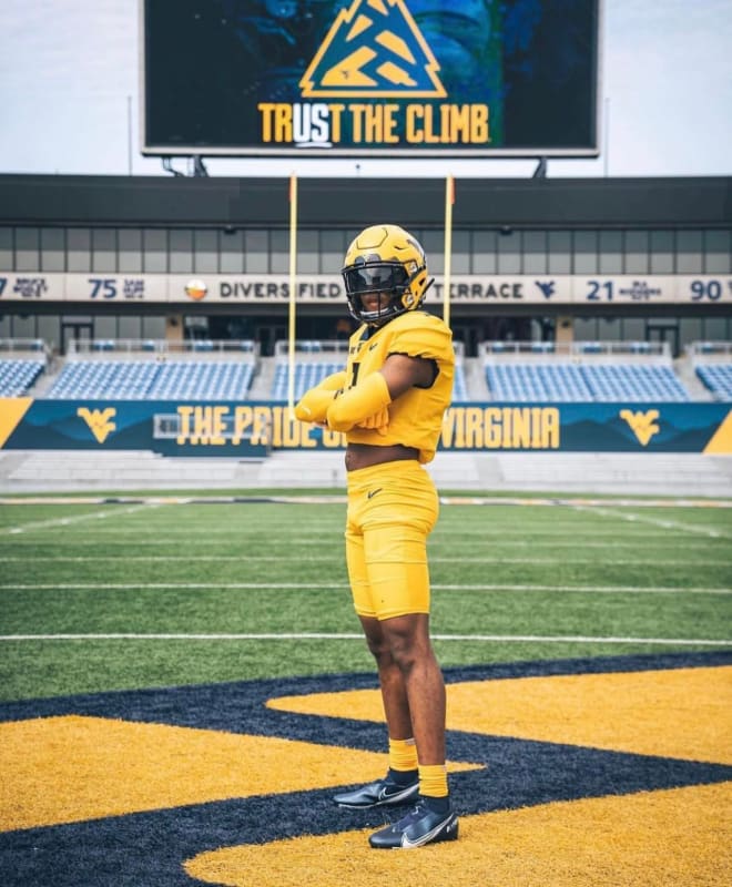 Jackson was highly impressed with his weekend official visit to West Virginia.