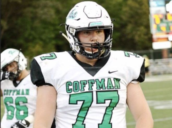 Big O-line prospect Daniel Warnsman has just pulled down an offer from Army West Point