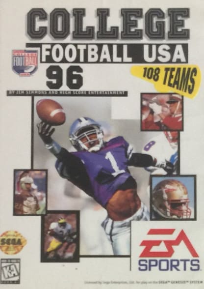 Madden NFL 96 Sega Genesis Boxed Used