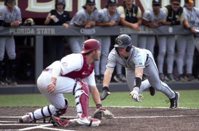 Alabama baseball suffered an 8-7 loss to Central Florida in the Tallahassee Regional on Friday night. Photo | Liam Rooney/Tallahassee Democrat / USA TODAY