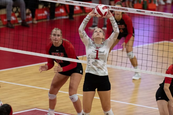 Nebraska setter Nicklin Hames