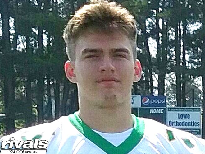 Friday East Carolina visitor Gabe Gonzalez is a big 6-5 offensive lineman out of Eastern Alamance.