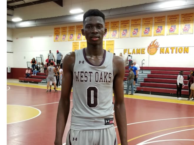 West Oaks Academy forward Fray Nguimbi