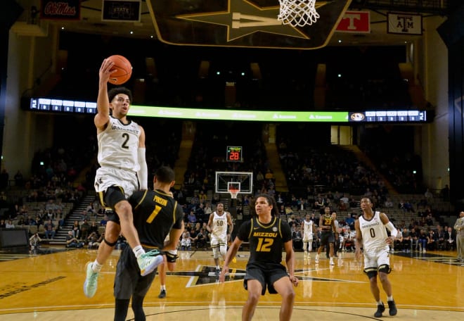 Scotty Pippen Jr. leads Vanderbilt into conference play. 