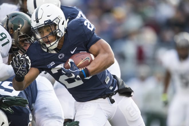Barkley is 1,361 yards shy of breaking PSU's all-time rushing record. He rushed for 1,496 in 2016.