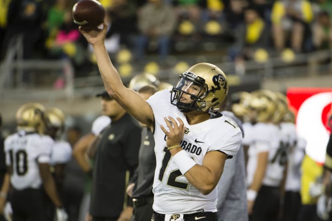 Colorado QB Steven Montez has passed for 1,723 yards, 10 touchdowns and 8 interceptions this season.