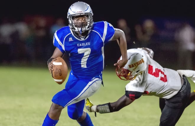QB Brent Stukes, who led Landstown to a 12-1 record, was named Beach District MVP