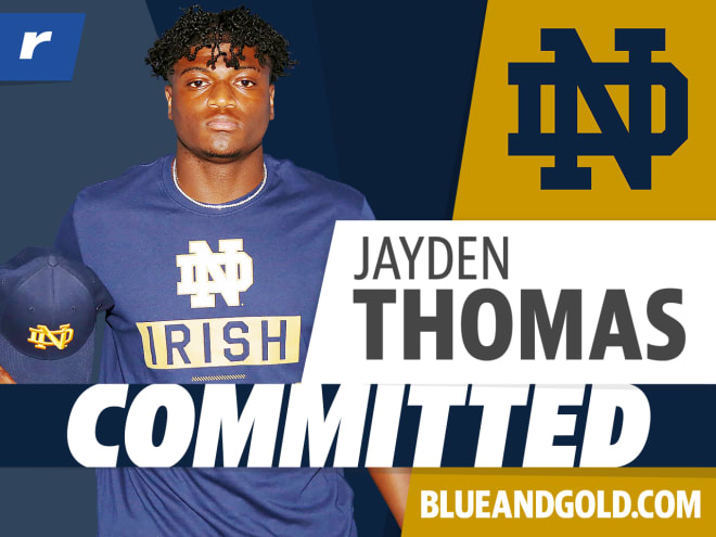 Atlanta Pace Academy wide receiver and Notre Dame commit Jayden Thomas